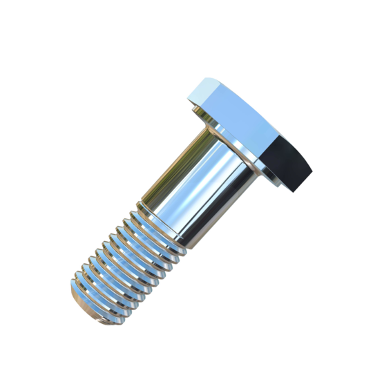 Titanium 1/4-28 X 3/4 UNJF Allied Titanium Hex Head Close Tolerance Tension Bolt with Reduced Thread OD, 160,000 psi Tensile Strength  (With Certs and CoC)